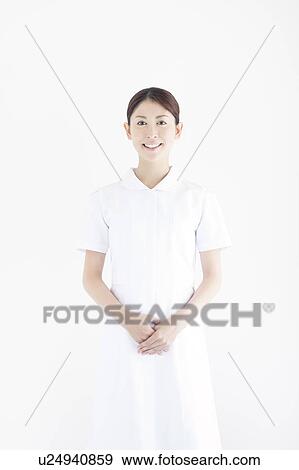 Stock Photo - Portrait of Nurse. Fotosearch