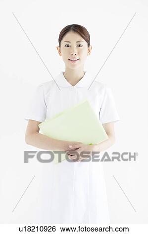 Stock Photograph - Portrait of Nurse. Fotosearch