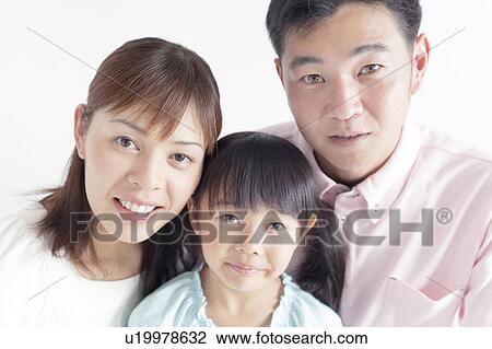 Portrait of Parents and Young Daughter View Large Photo Image Stock Image - Portrait of Parents and Young Daughter. Fotosearch
