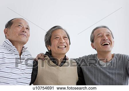 Portrait of Three Senior Men View Large Photo Image Stock Image - Portrait of Three Senior Men. Fotosearch