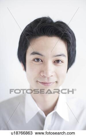 Stock Image - Portrait of Young Man. Fotosearch