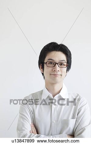 Stock Photo - Portrait of Young Man. Fotosearch