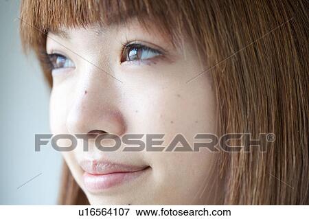 Profile of Young Woman View Large Photo Image Stock Photo - Profile of Young Woman. Fotosearch