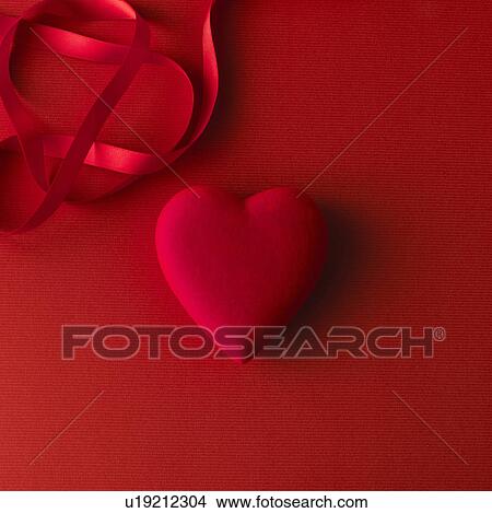 Picture - Red Love Heart. Fotosearch