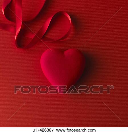 Red Love Heart View Large Photo Image Stock Photo - Red Love Heart. Fotosearch