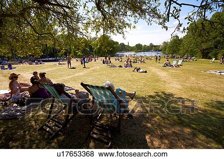 Regent's Park in Summer View Large Photo Image Stock Photo - Regent's Park in Summer. Fotosearch