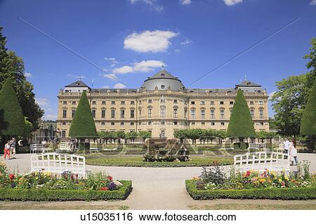 Residenz, Wurzburg, Germany View Large Photo Image Stock Photograph - Residenz, Wurzburg, Germany. Fotosearch