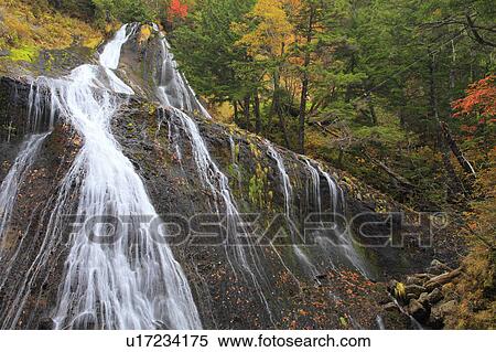 Stock Photography - Sanbon Falls. Fotosearch