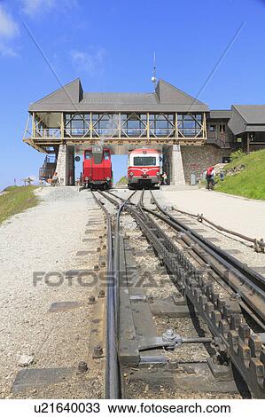 Schafberg mountain railway View Large Photo Image Stock Image - Schafberg mountain railway. Fotosearch
