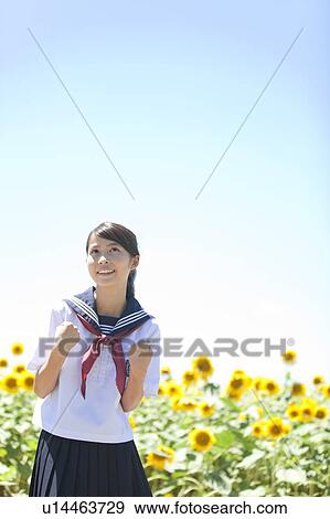 Stock Photo - Schoolgirl. Fotosearch