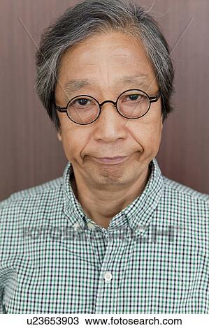 Senior Man Smirking View Large Photo Image Stock Image - Senior Man Smirking. Fotosearch