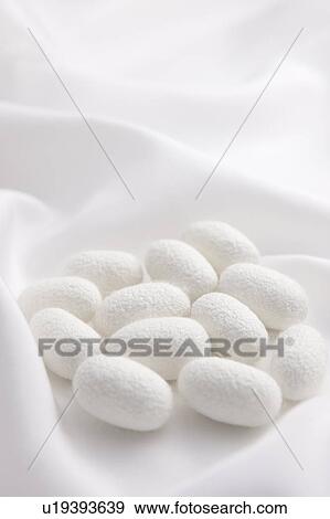 Stock Photo - Silk textile. Fotosearch