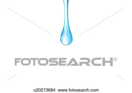 Picture - Single Drop of Water. Fotosearch