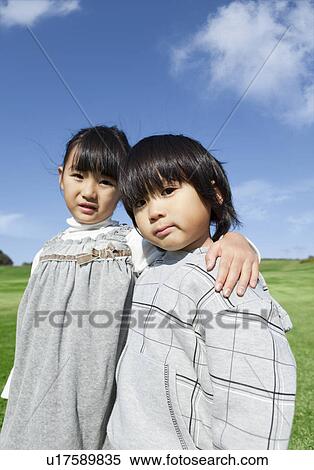 Sister and Brother View Large Photo Image Stock Photography - Sister and Brother. Fotosearch