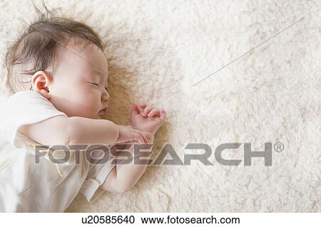Sleeping baby View Large Photo Image Stock Image - Sleeping baby. Fotosearch