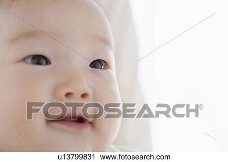 Smiling baby View Large Photo Image Stock Image - Smiling baby. Fotosearch