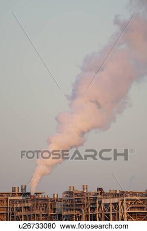 Stock Image - Smokestack. Fotosearch