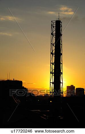 Smokestack View Large Photo Image Stock Photograph - Smokestack. Fotosearch