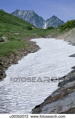 Snowy Gorge at Happoone View Large Photo Image Stock Image - Snowy Gorge at Happoone. Fotosearch