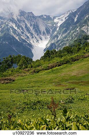 Snowy Valley of Hakuba Mountain Range View Large Photo Image Stock Photograph - Snowy Valley of Hakuba Mountain Range. Fotosearch