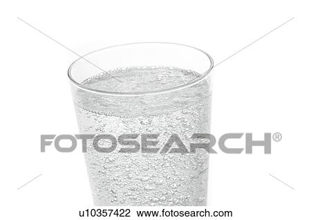 Stock Image - Sparkling Water. Fotosearch
