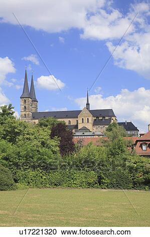 Stock Image - St. Michaelsberg, Bamberg, Germany. Fotosearch