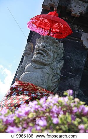 Stock Photograph - Statue, Bali, Indonesia. Fotosearch