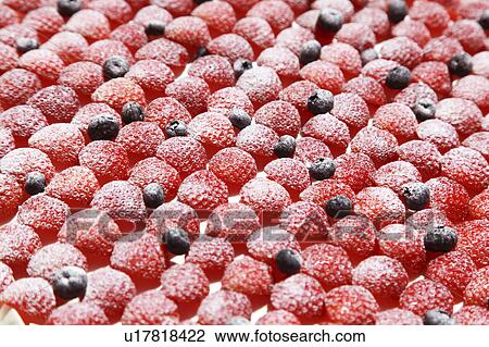 Strawberry and blueberry cake View Large Photo Image Stock Image - Strawberry and blueberry cake. Fotosearch