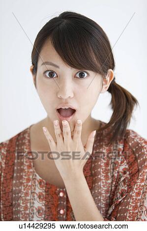 Surprised Young Woman View Large Photo Image Stock Photography - Surprised Young Woman. Fotosearch