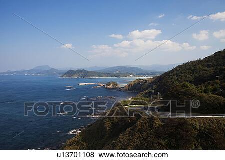 Stock Photo - Tango-Amanohashidate-Oeyama Quasi-National Park, Kyoto Prefecture, Honshu, Japan. Fotosearch