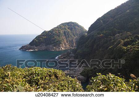 Stock Photo - Tango-Amanohashidate-Oeyama Quasi-National Park, Kyoto Prefecture, Honshu, Japan. Fotosearch