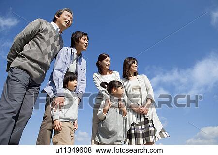 Three Generation Family View Large Photo Image Stock Photo - Three Generation Family. Fotosearch