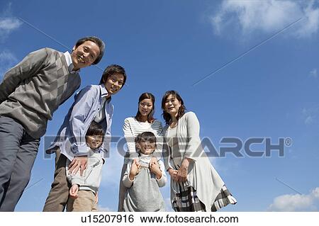 Three Generation Family View Large Photo Image Stock Photograph - Three Generation Family. Fotosearch