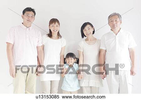 Three Generation Family View Large Photo Image Stock Photography - Three Generation Family. Fotosearch