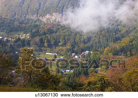 Townscape, Sakae Village, Nagano Prefecture, Honshu, Japan View Large Photo Image Stock Image - Townscape, Sakae Village, Nagano Prefecture, Honshu, Japan. Fotosearch