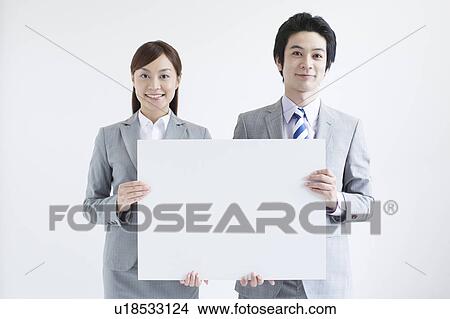 Two Businessman and Businesswoman View Large Photo Image Picture - Two Businessman and Businesswoman. Fotosearch