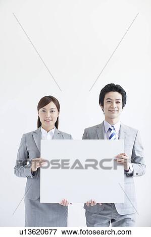 Two Businessman and Businesswoman View Large Photo Image Stock Photo - Two Businessman and Businesswoman. Fotosearch