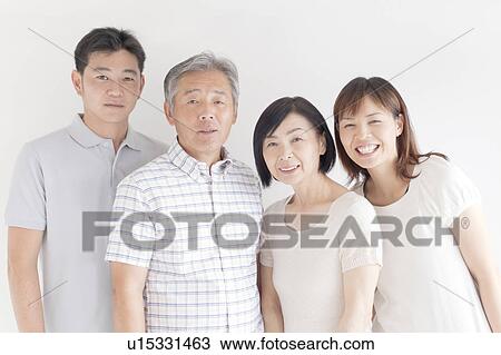 Two Generation Family View Large Photo Image Stock Image - Two Generation Family. Fotosearch