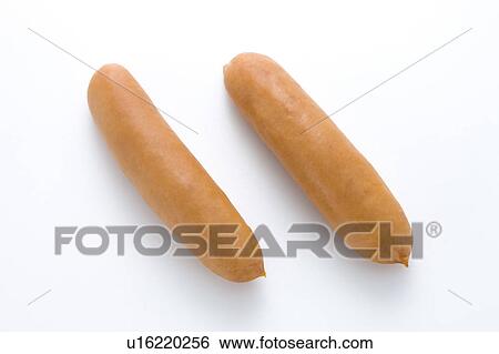Two Sausages View Large Photo Image Stock Photograph - Two Sausages. Fotosearch