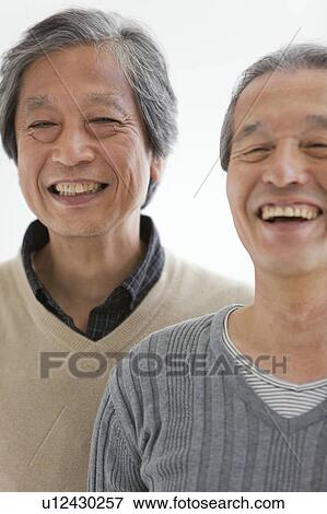 Stock Photo - Two Senior Men. Fotosearch