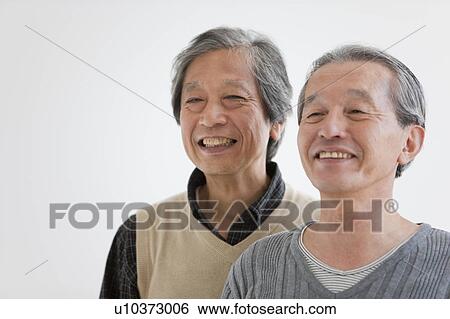 Stock Photograph - Two Senior Men. Fotosearch