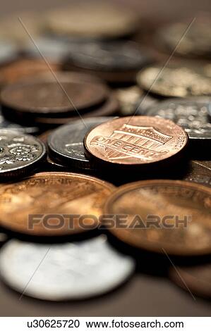 Stock Image - US Penny. Fotosearch