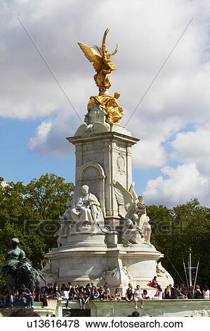 Stock Photo - Victoria Monument. Fotosearch