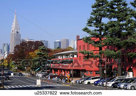 Stock Image - View Near Jingu Gaien. Fotosearch