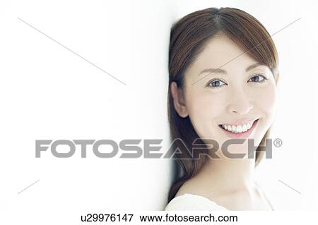 Woman Leaning Against Wall View Large Photo Image Stock Photo - Woman Leaning Against Wall. Fotosearch