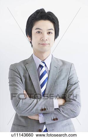 Stock Image - Young Businessman. Fotosearch