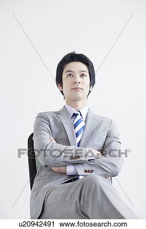 Stock Image - Young Businessman. Fotosearch