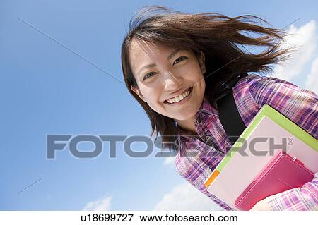 Young Female Student View Large Photo Image Stock Photo - Young Female Student. Fotosearch