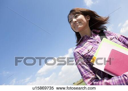 Young Female Student View Large Photo Image Stock Photography - Young Female Student. Fotosearch