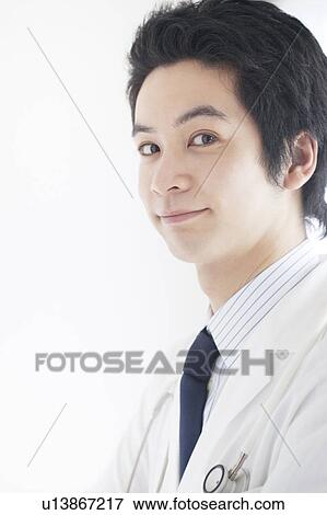 Stock Photo - Young Male Doctor. Fotosearch